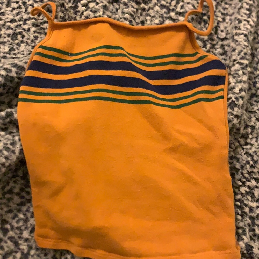 garage crop top. size small